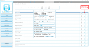 HIDE INDIVIDUAL PRICES IN QUOTATION