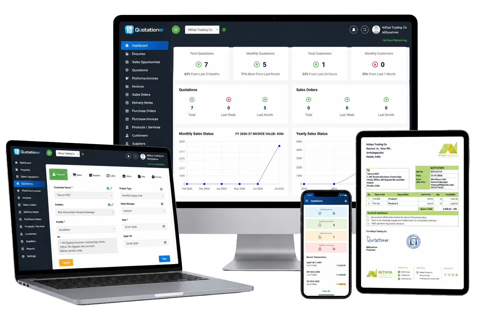Custom Quotation Software | Configurable Business Document Software